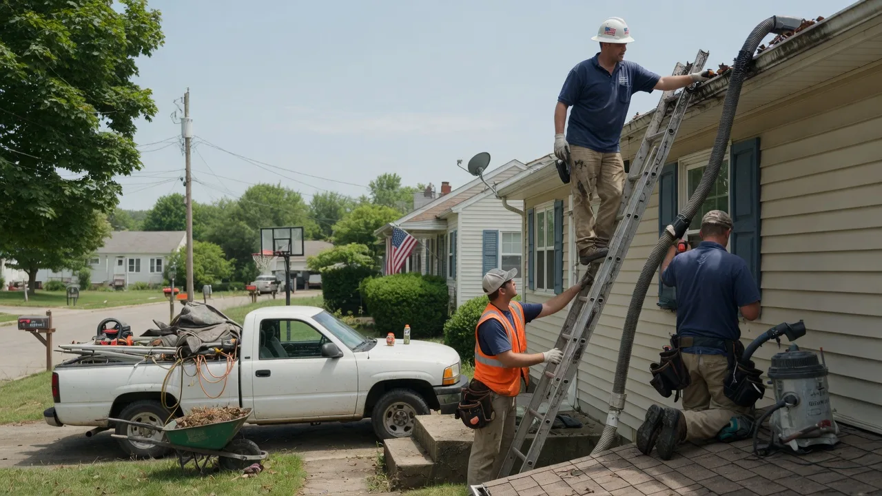 Gutter Installation in Isom, KY near me